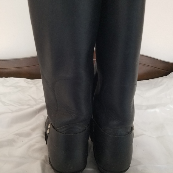 Leather women Boots boulet made in Canada - Picture 4 of 7